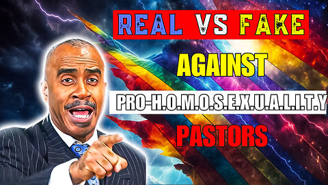 PASTOR GINO JENNINGS✝️[REAL VS FAKE] STANDING UP AGAINST H.O.M.O.S.E.X.U.A.L.I.T.Y PASTORS