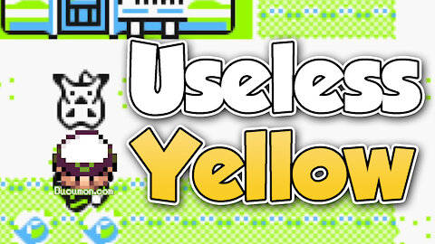 Pokemon Useless Yellow - Hardcore Nuzlocke GB Hack ROM where you can buy rare candies, no dig