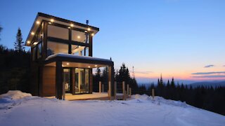 Ce chalet à louer près de Québec offre des couchers de soleil à couper le souffle