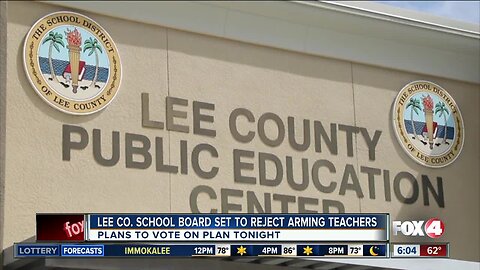 Lee County Schools expected to reject arming teachers