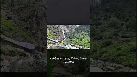 Beautiful AabShaarr Lake in Kalam, Sawat, Pakistan #shorts