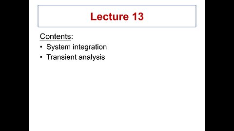 Lecture 13 - ME 3293 Thermodynamics I (Spring 2021)