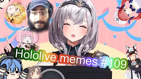 REACTION Hololive {memes} #109 by Catschais