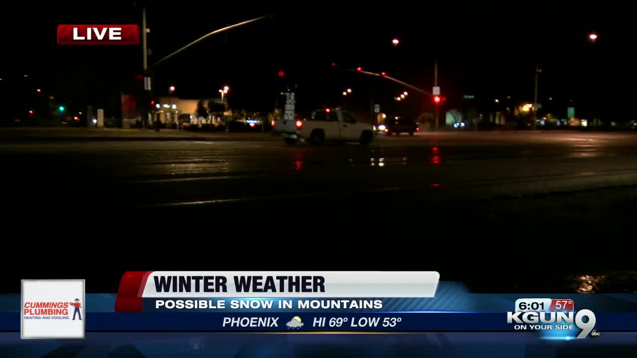 Winter Storm Warning calls for as many as 25 inches of snow in Southern Arizona mountains