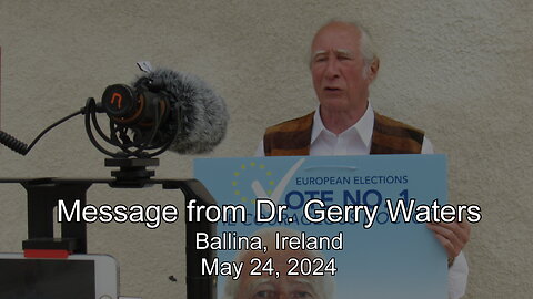 Message from Dr. Gerry Waters