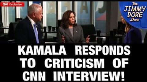 Kamala’s Responds To Word Salad From CNN Interview!