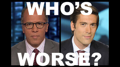 WHO'S WORSE: LESTER HOLT OR DAVID MUIR? Lowry N-word? Megyn Kelly +more!-TWW w/Bruce Wolf EP2437