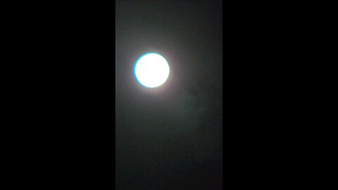 moon 🌙 through a monocular using my phone