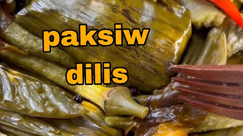 paksiw na dilis