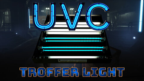 UVC Germicidal Troffer Light for Disinfection