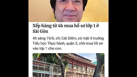 "GIÁO DỤC" - "XẾP HÀNG TỪ 4H MUA HỒ SƠ LỚP 1 Ở TPHCM" #shorts