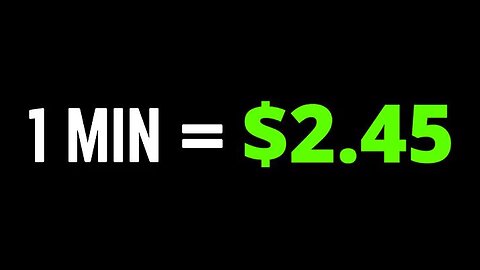 Get Paid $2.45 🤑 Every Min Watching YouTube Videos