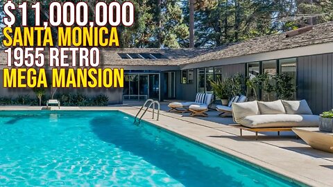 Touring $11,000,000 1955 Retro Mega Mansion