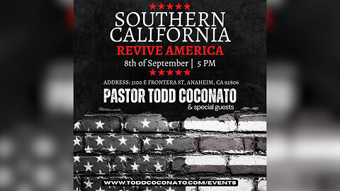 Revive America! Night of Healing & Miracles with Pastor Todd Coconato!