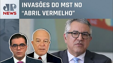 Padilha repudia invasão do MST a terreno da Embrapa; Roberto Motta e Cristiano Vilela analisam