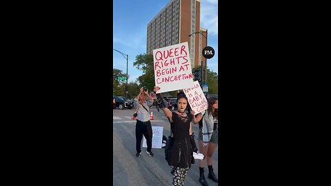 🚨BREAKING: Queer Pro-Life Protesters Challenge Kamala Harris at DNC