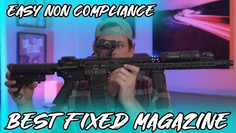 BEST FIXED MAG AR15 SETUP FOR NON COMPLIANCE - FNGR MAGLATCH