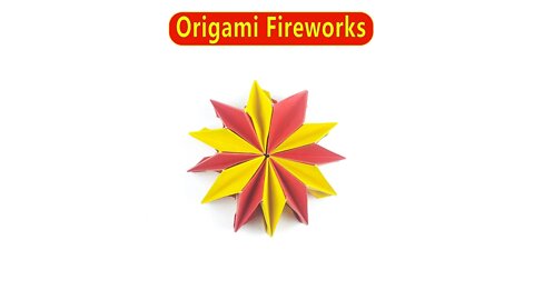 Origami Fireworks Magic Star - Easy Paper Crafts