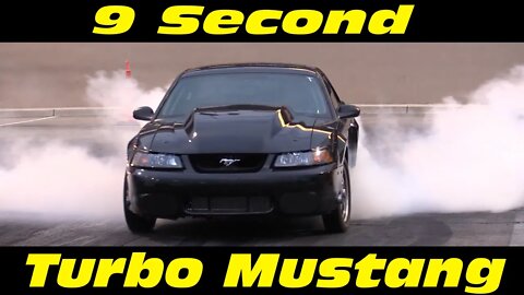 Turbo 9 Second Mustang Midnight Street Drags