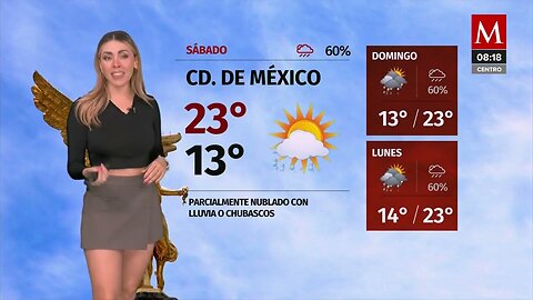 El clima para hoy 31 de agosto de 2024, con Jessica de Luna