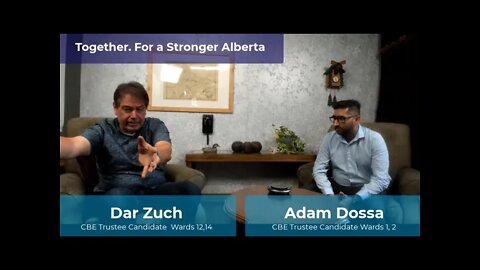 Adam Dossa and Dar Zuch talk Masks and Vaccines in Calgary Schools