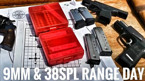 Range Day Foraging - Testing 9mm 115gr XTP & Berrys + Longshot - 38spl 158gr Cast Load + Trail Boss