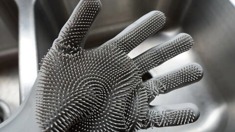 Kitchen Scrubbing Gloves of the Future?