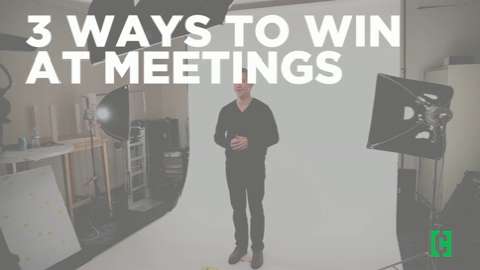 3 easy ways to win at meetings