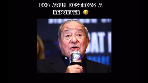 Bob arum checks reporter over Conner benn failed drug test