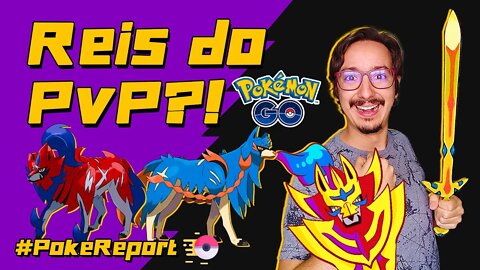 Zacian e Zamazenta NOVOS REIS DO PVP?! ULTRA DESBLOQUEIO 3! Região de GALAR! POKÉMON GO! #PokeReport