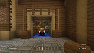 Minecraft: enchantment table build idea