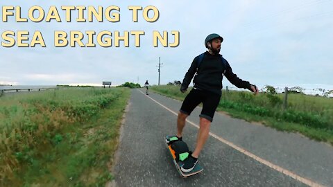 ONEWHEEL XR // Floating to Sea Bright NJ