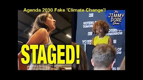 The Agenda 2030 Fake 'Climate Change' Protest Seems Very Fake! [30.07.2023]