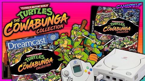 TMNT COWABUNGA COLLECTION FOR SEGA DREAMCAST | BEST COLLECTION YET! DOWNLOAD LINK INCLUDED | IMR