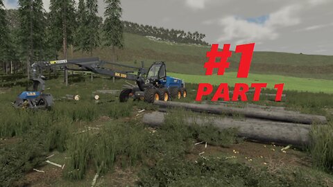 Rottne H21 Cutting spruce trees Holmåkra Sweden Fs 22 #1 Part 1