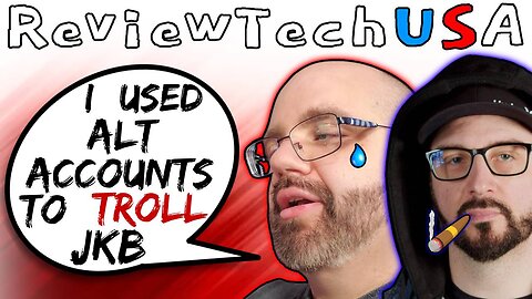 ReviewTechUSA Epic Fail Using Alt Accounts To Troll JKB - 5lotham