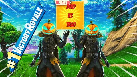 DUO VS TRIO FORTNITE NOVA ATUALIZAÇAO ESTOURAMOS TUDO!!! fortnite