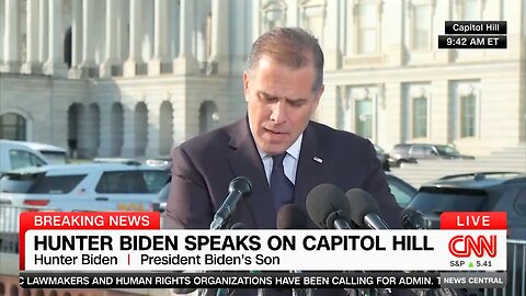 WATCH: Hunter Biden: "My father was not financially involved..." #hunterbiden