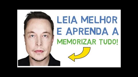 COMO LER MAIS RÁPIDO | SAIBA COMO LER MAIS RÁPIDO E MEMORIZAR O CONTEÚDO [ Leitura Dinâmica ]