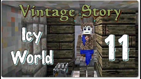 Vintage Story Icy World Permadeath Episode 11: Ruins, Trader, Translocator! - Longplay w/commentary