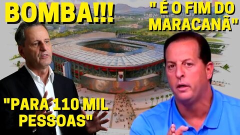 BOMBA! BENJAMIN BACK AFIRMA QUE É O FIM DO MARACANÃ E FLAMENGO É O CULPADO