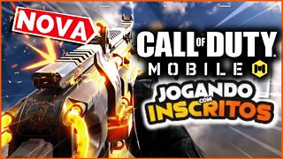 🔥 COD MOBILE AO VIVO 🔥 EM BUSCA DO LENDÁRIO - BR MJ E ALCATRAZ