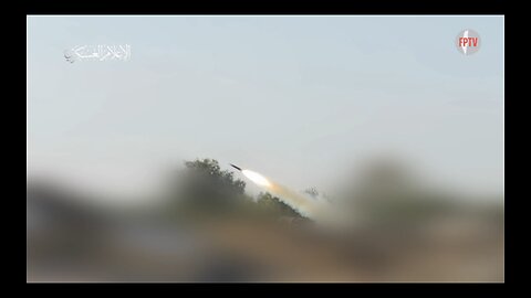 (EN Translated) al-Qassam Brigades (Ha-mas) shelling Netzarim axis, July 12, 2024.