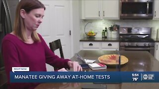 Manatee County giving away 7,500 at-home COVID-19 testing kits on Wednesday