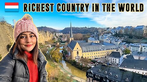 Exploring the RICHEST Country in the World _ Luxembourg! 🇱🇺