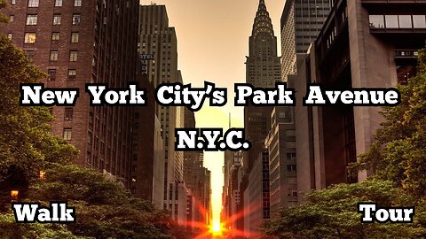 New York City's Park Avenue | N.Y.C. | Walk Tour