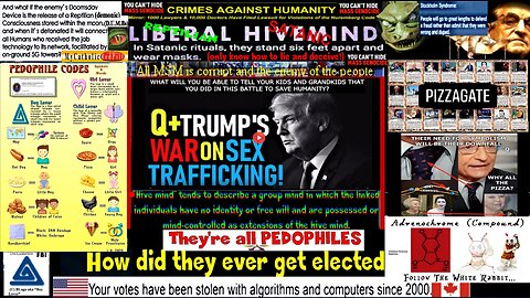 Q+ Trump's Covert War on Sex Trafficking, Adrenochrome & Organ Harvesting! Follow The White Rabbit!