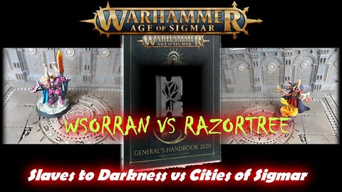 Slaves to Darkness vs Cities of Sigmar Age of Sigmar Battle Report