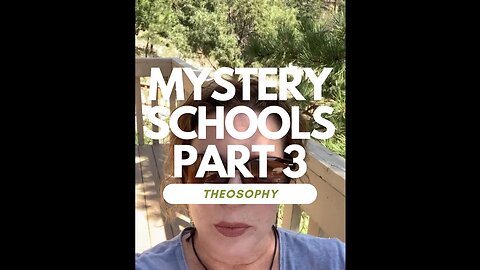 The History of Mystery Schools Part 3: Theosophy