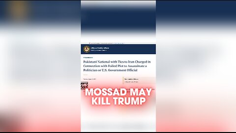 Owen Shroyer & Myron Gaines: Mossad Will Blame Iran If They Kill Trump - 8/6/24